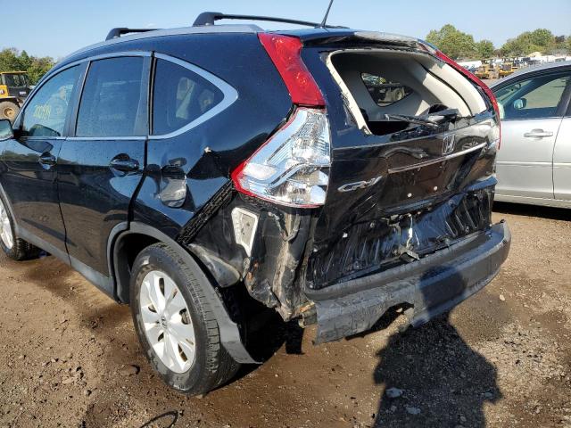 2HKRM4H57DH623868 - 2013 HONDA CR-V EX BLACK photo 9