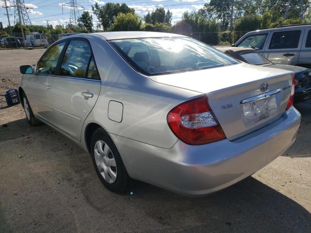 4T1BE32K43U158859 - 2003 TOYOTA CAMRY LE SILVER photo 3