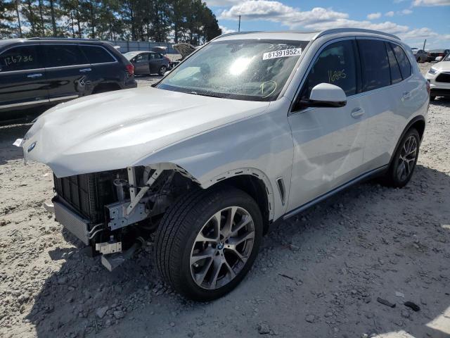 5UXCR4C09N9J93370 - 2022 BMW X5 SDRIVE WHITE photo 2