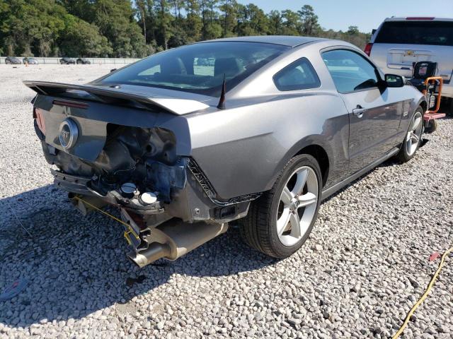 1ZVBP8CF3C5278382 - 2012 FORD MUSTANG GT GRAY photo 4