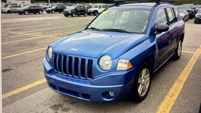 1J8FT47W07D367919 - 2007 JEEP COMPASS BLUE photo 2