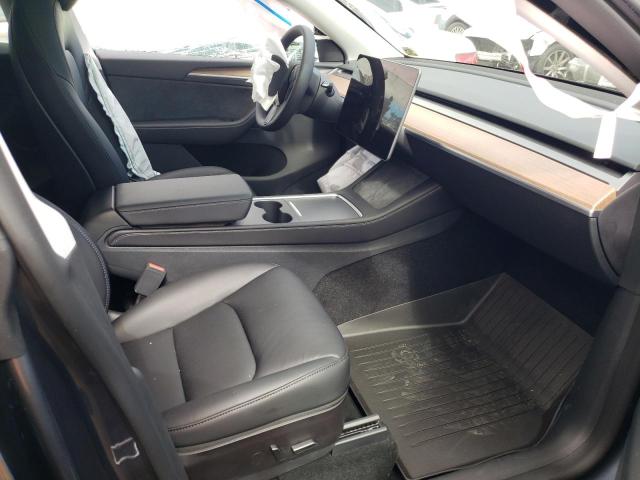 7SAYGDEFXNF535139 - 2022 TESLA MODEL Y رمادي صورة 5