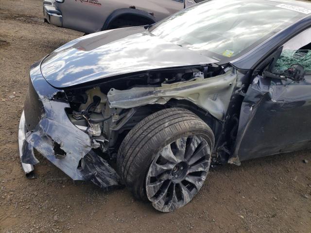 7SAYGDEFXNF535139 - 2022 TESLA MODEL Y رمادي صورة 9