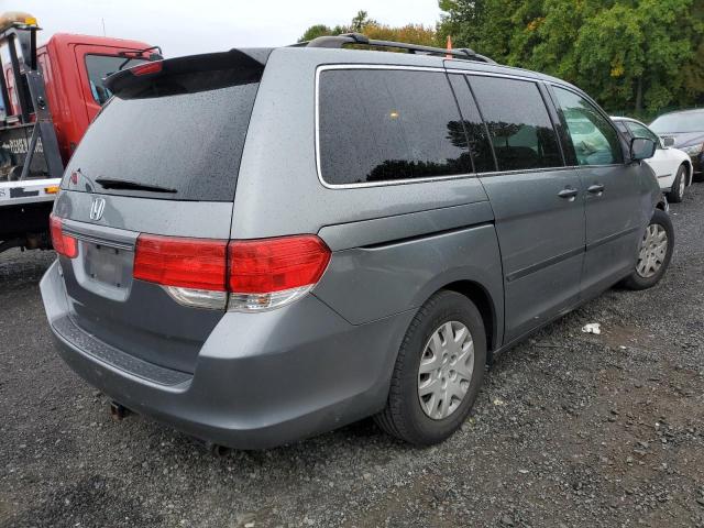 5FNRL38239B058527 - 2009 HONDA ODYSSEY LX GRAY photo 4