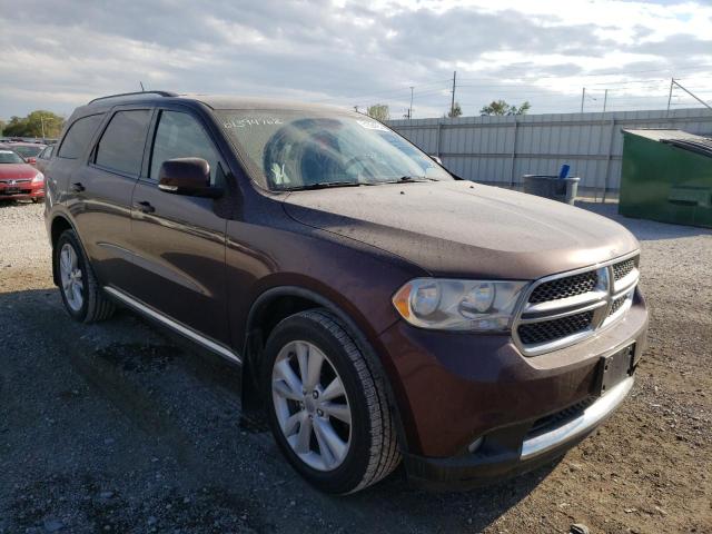 1C4RDJDG9CC153715 - 2012 DODGE DURANGO CR MAROON photo 1