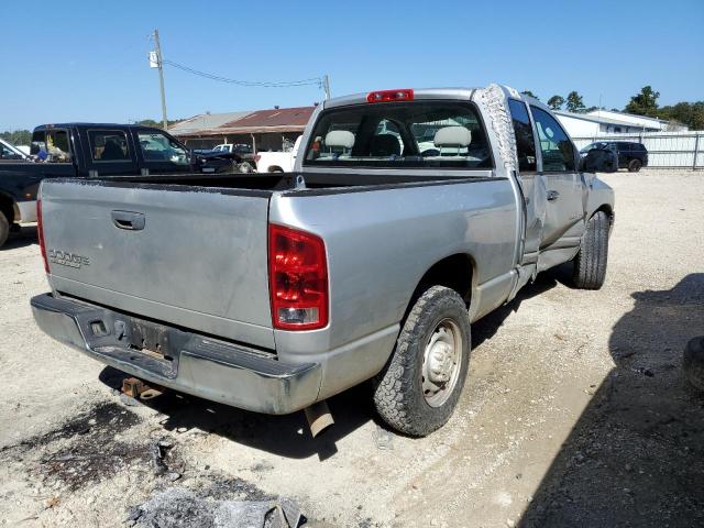 3D7KA28C54G252107 - 2004 DODGE RAM 2500 S SILVER photo 4