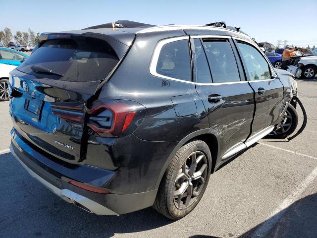 5UX43DP08N9M46369 - 2022 BMW X3 SDRIVE3 Noir photo 3