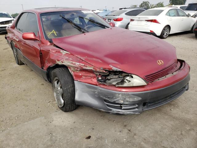 JT8VK13T3N0026528 - 1992 LEXUS ES 300 RED photo 1