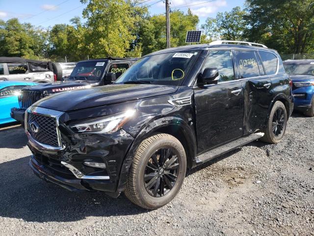 JN8AZ2NE5L9256570 - 2020 INFINITI QX80 LUXE BLACK photo 2