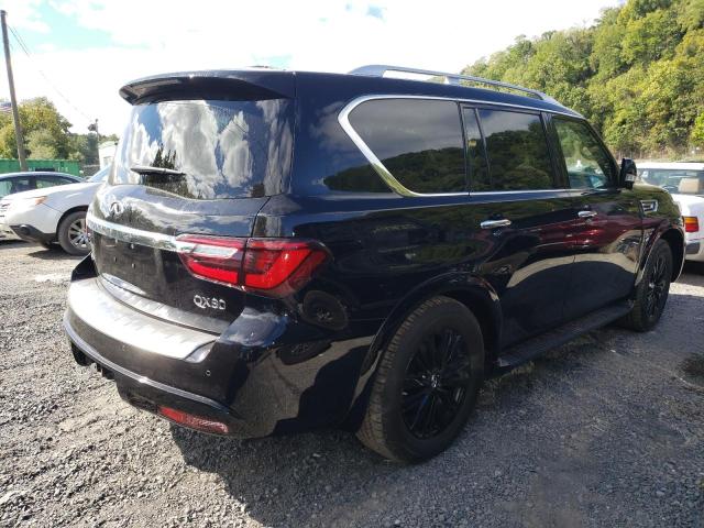 JN8AZ2NE5L9256570 - 2020 INFINITI QX80 LUXE BLACK photo 4