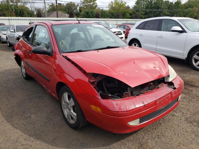 3FAFP31323R132669 - 2003 FORD FOCUS ZX3 RED photo 1