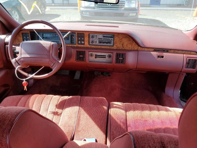 1G1BL53E9NW146656 - 1992 CHEVROLET CAPRICE BURGUNDY photo 9