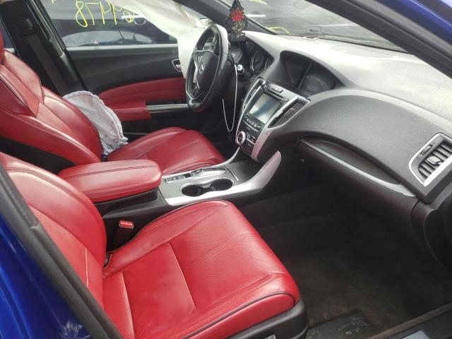 19UUB3F61JA005939 - 2018 ACURA TLX TECH+A ლურჯი ფოტო 5