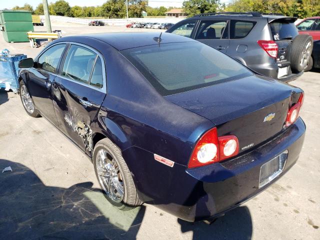 1G1ZK57709F128064 - 2009 CHEVROLET MALIBU LTZ ლურჯი ფოტო 3