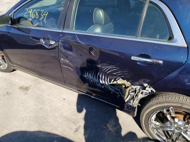 1G1ZK57709F128064 - 2009 CHEVROLET MALIBU LTZ ლურჯი ფოტო 9