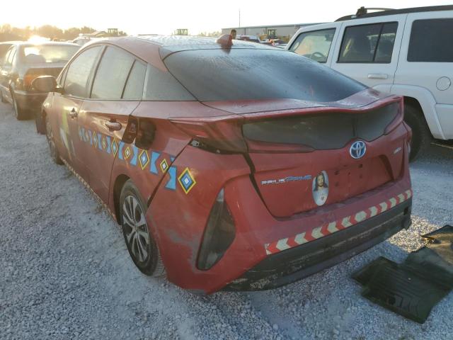 JTDKAMFP5N3206695 - 2022 TOYOTA PRIUS PRIM 红色 照片 3