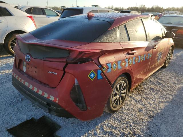 JTDKAMFP5N3206695 - 2022 TOYOTA PRIUS PRIM 红色 照片 4