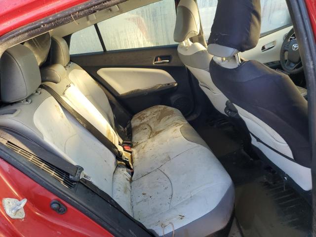 JTDKAMFP5N3206695 - 2022 TOYOTA PRIUS PRIM 红色 照片 6