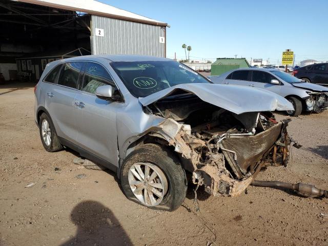 5XYPG4A30KG577411 - 2019 KIA SORENTO L SILVER photo 1