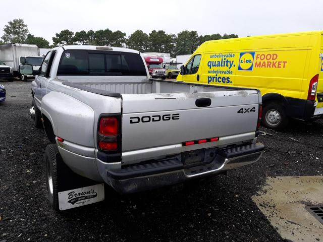 1B7MF33691J529220 - 2001 DODGE RAM 3500 SILVER photo 3