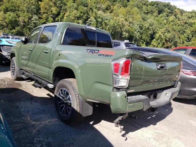 3TMCZ5AN9NM468064 - 2022 TOYOTA TACOMA DOU 绿色 照片 3