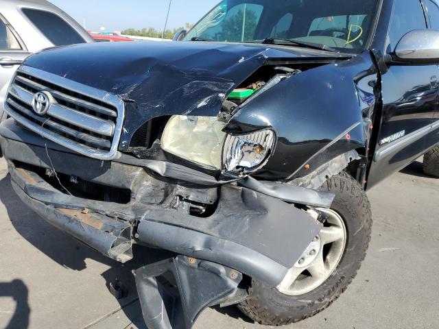 5TBBT44112S263438 - 2002 TOYOTA TUNDRA ACC შავი ფოტო 9
