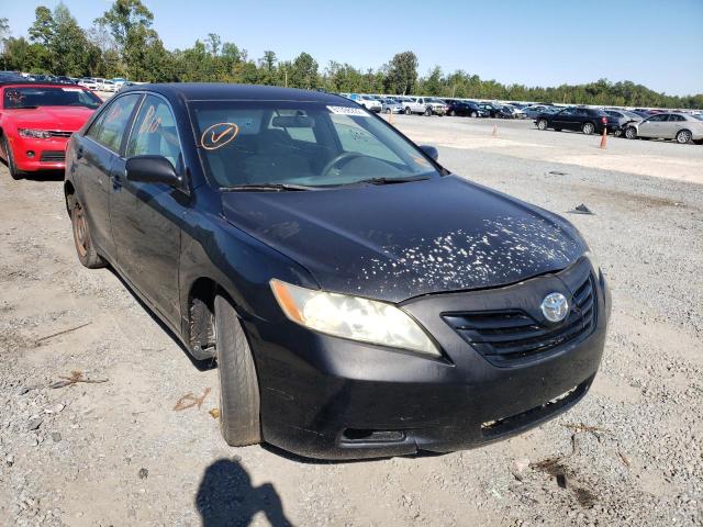 4T1BE46K97U662989 - 2007 TOYOTA CAMRY CE BLACK photo 1