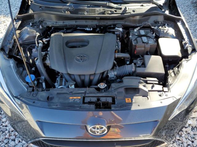 3MYDLBYV7KY522185 - 2019 TOYOTA YARIS L GRAY photo 7