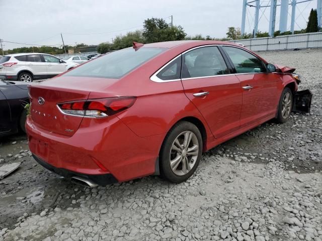 5NPE34AF9KH810255 - 2019 HYUNDAI SONATA LIM RED photo 4