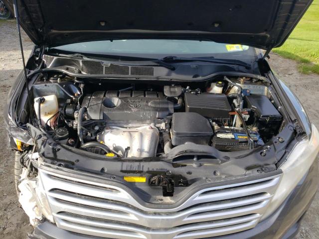 4T3BA3BB8AU013971 - 2010 TOYOTA VENZA GRAY photo 7