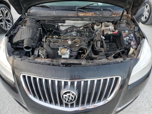 W04GN5EC0B1126270 - 2011 BUICK REGAL CXL BLACK photo 7