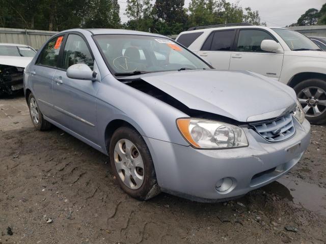 KNAFE121265267785 - 2006 KIA SPECTRA LX BLUE photo 1