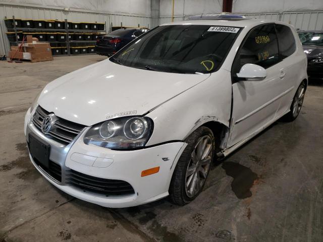 WVWKC71K98W123023 - 2008 VOLKSWAGEN R32 WHITE photo 2