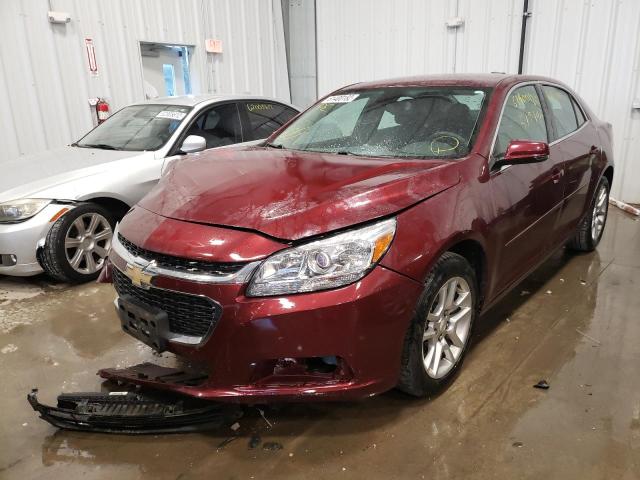 1G11C5SA4GF114162 - 2016 CHEVROLET MALIBU LIM 栗色 照片 2