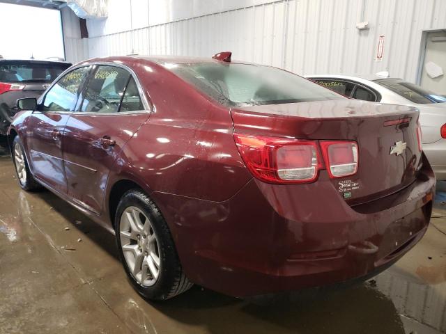 1G11C5SA4GF114162 - 2016 CHEVROLET MALIBU LIM MAROON photo 3