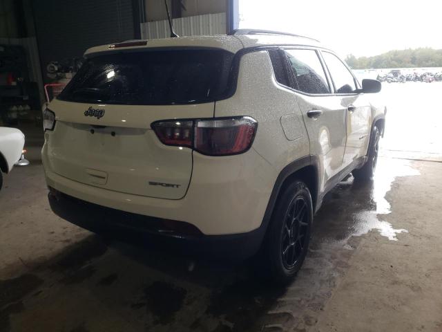 3C4NJCAB8JT123280 - 2018 JEEP COMPASS SP WHITE photo 4