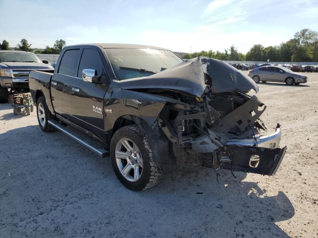 1C6RR6LT2JS188457 - 2018 RAM 1500 SLT BLACK photo 1