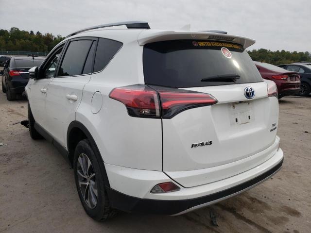 JTMRJREV4HD133152 - 2017 TOYOTA RAV4 HV LE WHITE photo 3