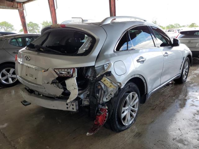 JN8CS1MW0EM411138 - 2014 INFINITI QX70 SILVER photo 4