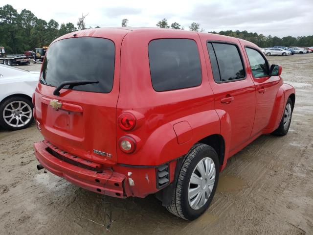 3GNBABDB6AS569241 - 2010 CHEVROLET HHR LT RED photo 4