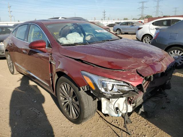 1G4ZP5SS4HU166942 - 2017 BUICK LACROSSE E RED photo 1