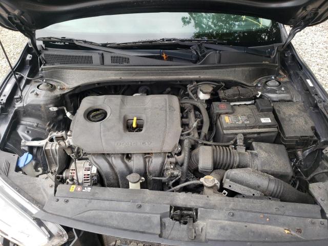 3KPF24AD4KE014202 - 2019 KIA FORTE FE GRAY photo 7