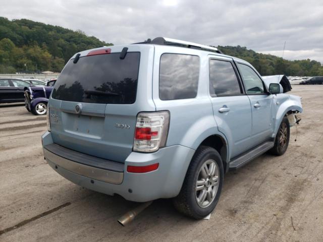 4M2CU97188KJ27724 - 2008 MERCURY MARINER PR BLUE photo 4