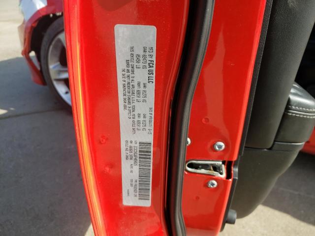 2C3CDXGJ6FH854525 - 2015 DODGE CHARGER R/ RED photo 10