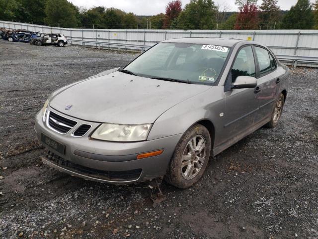 YS3FB45S551026867 - 2005 SAAB 9-3 LINEAR GRAY photo 2