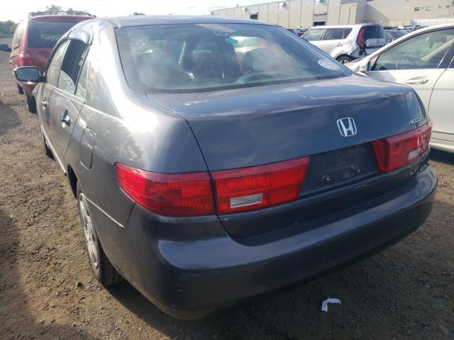 1HGCM56435A116806 - 2005 HONDA ACCORD LX GRAY photo 3