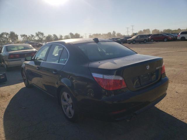 WBANV13588CZ57049 - 2008 BMW 528 XI BLACK photo 3