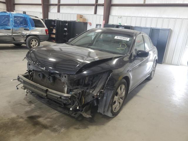 1HGCP36808A073707 - 2008 HONDA ACCORD EXL BLACK photo 2