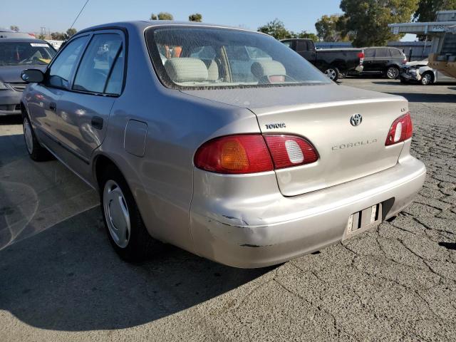 1NXBR12E7YZ328514 - 2000 TOYOTA COROLLA VE BEIGE photo 3