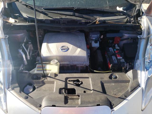 1N4AZ0CP8DC405262 - 2013 NISSAN LEAF S SILVER photo 7